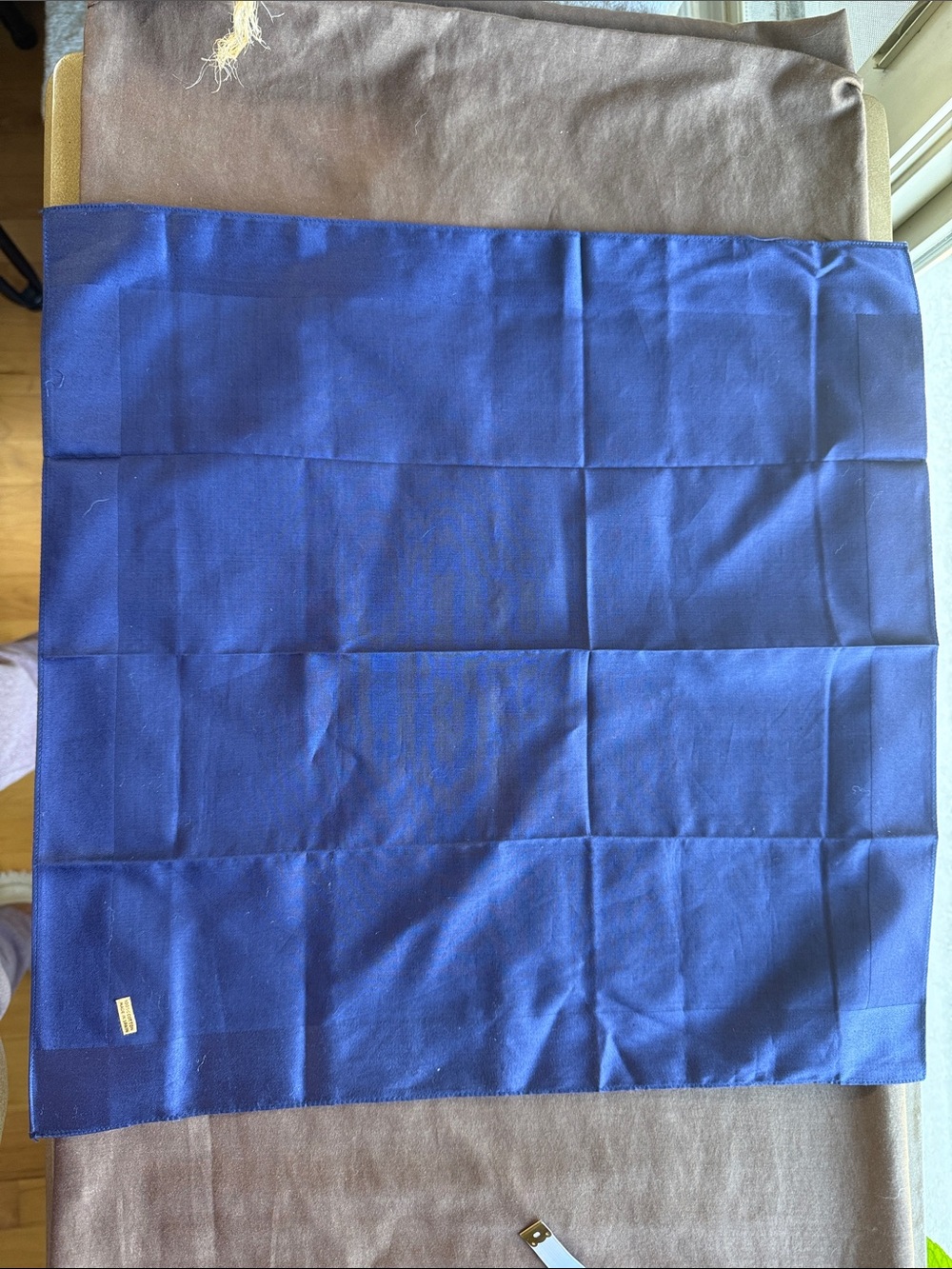 ROYAL BLUE POCKET SQUARE